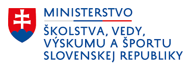 Logo | Ministerstvo školstva, vedy, výskumu a športu Slovenskej republiky